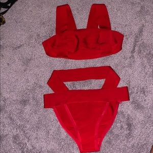 Red bikini